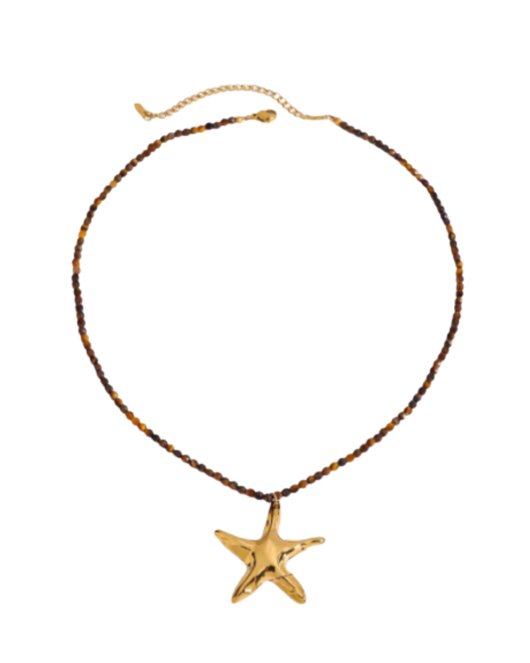 Coconut Sky Beaded Necklace