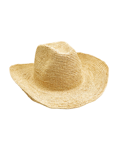Palma Straw Cowboy Hat Natural