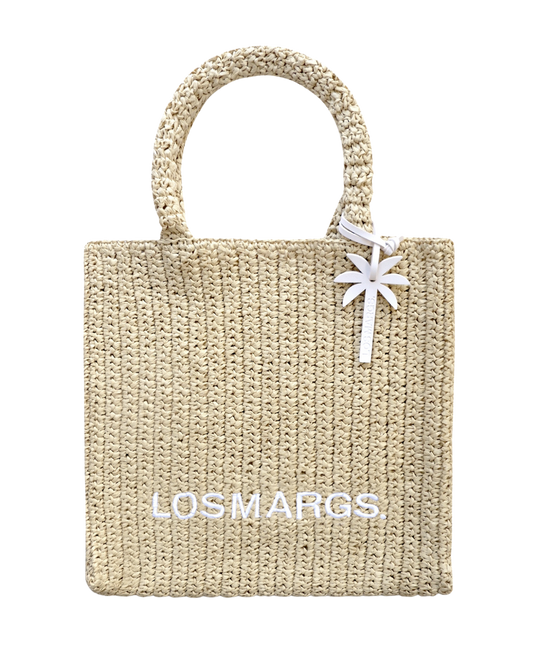 ISOLA STRAW TOTE SAND