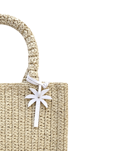 ISOLA STRAW TOTE SAND